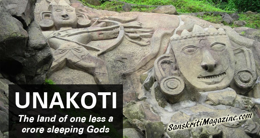 Unakoti: the land of one less a crore sleeping Gods
