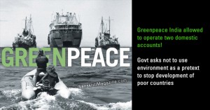 Greenpeace India allowed to operate two domestic accounts