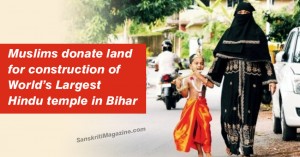 Muslims donate land for temple in Bihar