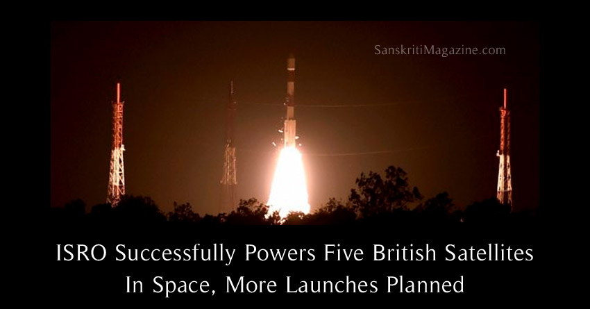 ISRO Successfully Powers Five British Satellites In Space, More Launches Planned