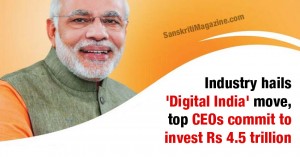 Industry hails 'Digital India' move, top CEOs commit to invest Rs 4.5 trillion Read more at: http://economictimes.indiatimes.com/articleshow/47901803.cms?utm_source=FbM&utm_medium=ETFbMain&utm_campaign=ETFbMain&utm_source=contentofinterest&utm_medium=text&utm_campaign=cppst