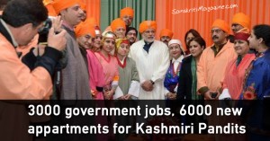 3000 government jobs, 6000 new flats for Kashmiri Pandits