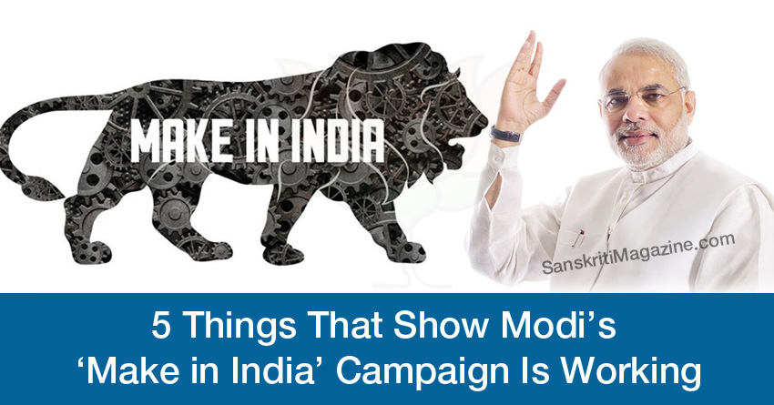 modi make in india working