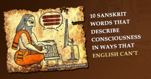 Exploring Consciousness with 10 Sanskrit words in ways that English can't
