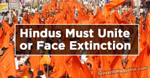 Hindus Must Unite or Face Extinction