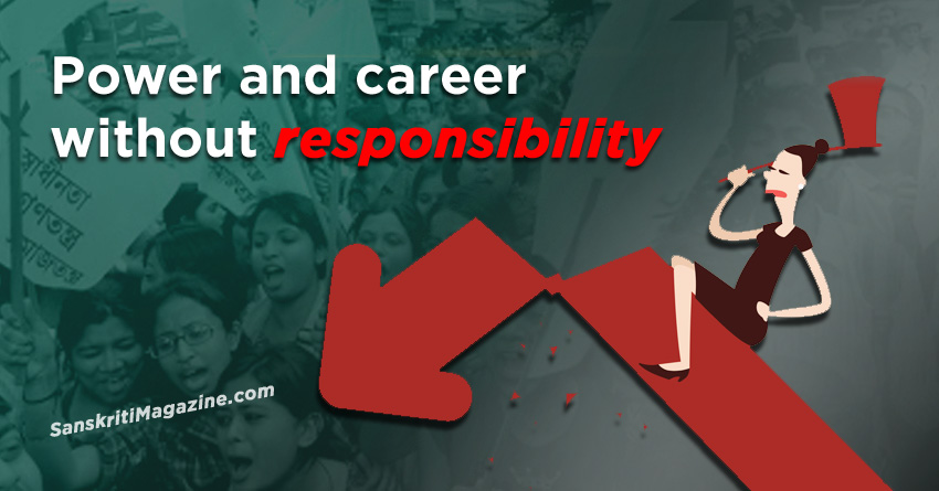 Power and career without responsibility