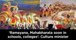 Ramayana, Mahabharata soon in schools, colleges: Culture minister