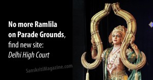no more ramlila on parade grounds