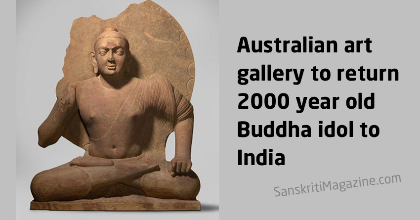 Australian art gallery to return 2000 year old Buddha idol to India