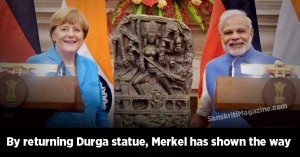 By returning Durga statue, Angela Merkel has shown the way