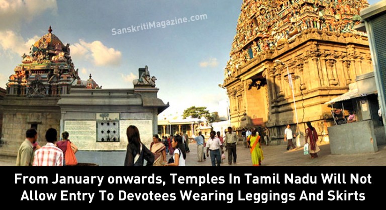 Tamil Nadu Will Not Allow Entry To Devotees Wearing Leggings And Skirts