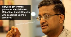 Haryana government promotes whistleblower IAS officer Ashok Khemka