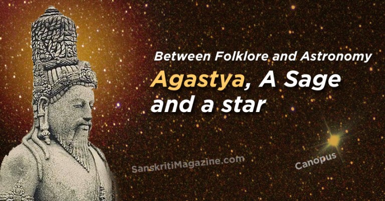 Between Folklore and Astronomy: Agastya, A Sage and a star