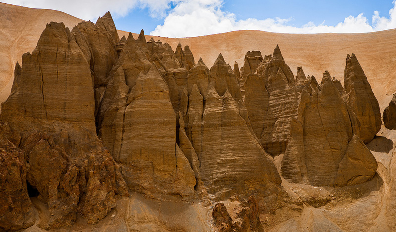 Leh Manali rock formations