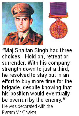 Shaitan Singh "123": True Blue Valour