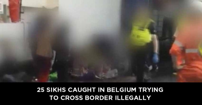 25 Sikhs caught in Belgium trying to cross border illegally