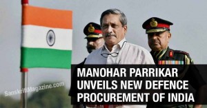 Manohar-Parrikar-unveils-new-defence-procurement-of-India