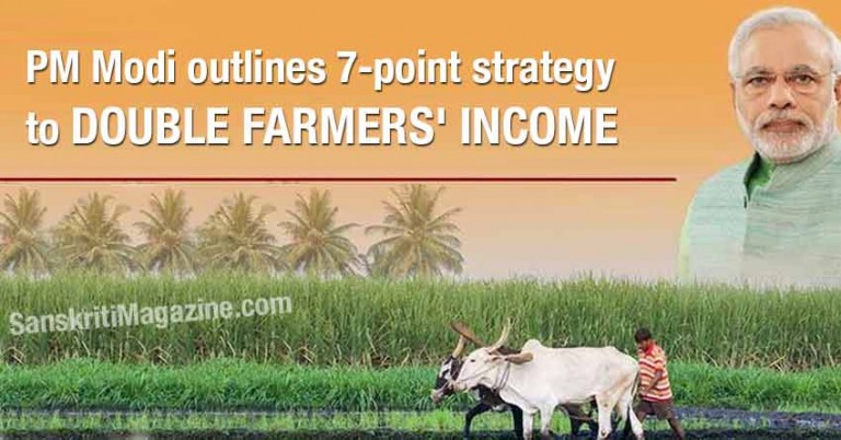 PM-Modi-outlines-7-point-strategy-to-double-farmers'-income