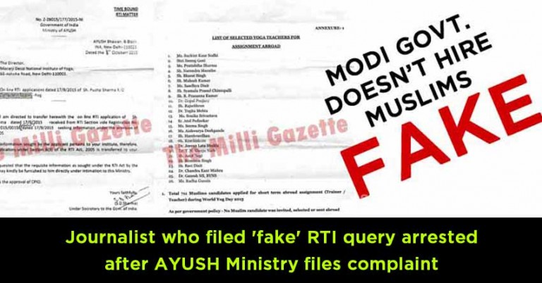 ournalist-Pushp-Sharma-who-filed-'fake'-RTI-query-picked-up-for-questioning-after-AYUSH-Ministry-files-complaint