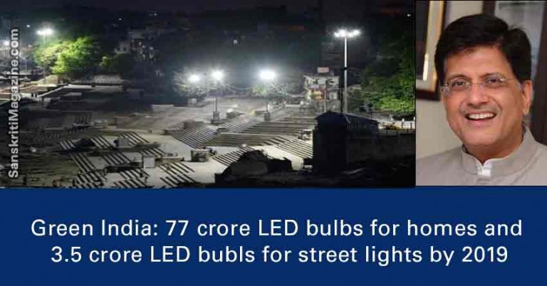 Green-India-LED-bulbs-for-homes-street-lights-by-2019
