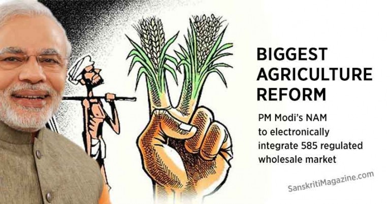 PM-Modi’s-NAM-to-electronically-integrate-585-regulated-wholesale-market