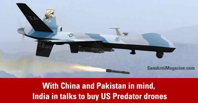 With-eye-on-China-and-Pakistan,-India-in-talks-to-buy-US-Predator-drones