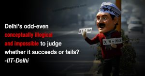 delhi odd-even illogical -IIT-Delhi