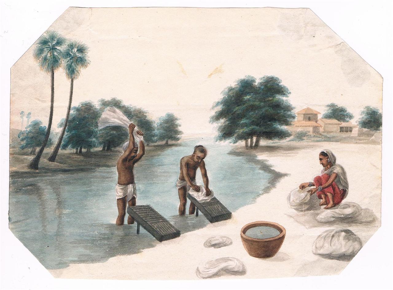 A Company School watercolor, Patna, c.1820's