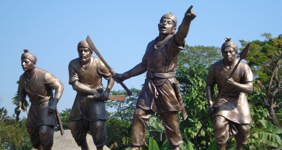 Lachit leading his troops