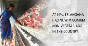 At 99 per cent Telangana has maximum non-vegetarians in the country