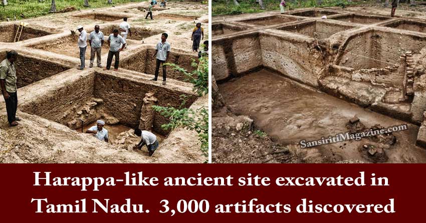 Harappa-like-ancient-site-excavated-in-Tamil-Nadu,-3,000-artifacts-discovered