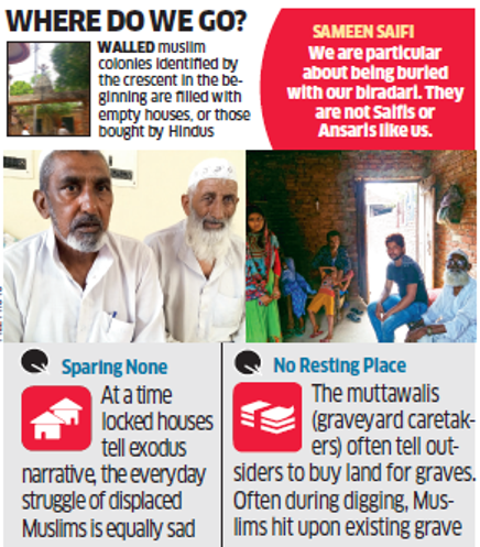 In western Uttar Pradesh, local Muslims deny space to ‘settlers’ from other caste to bury dead