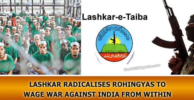 Lashkar radicalises Rohingyas to wage war against India