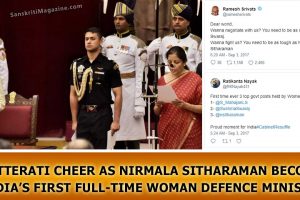 Twitterati-cheer-as-Nirmala-Sitharaman-becomes-India’s-first-full-time-woman-defence-minister
