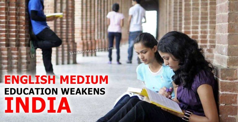 English-Medium-Education-Weakens-India