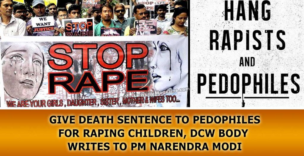 Give-death-sentence-to-pedophiles-for-raping-children,-DCW-body-writes-to-PM-Narendra-Modi