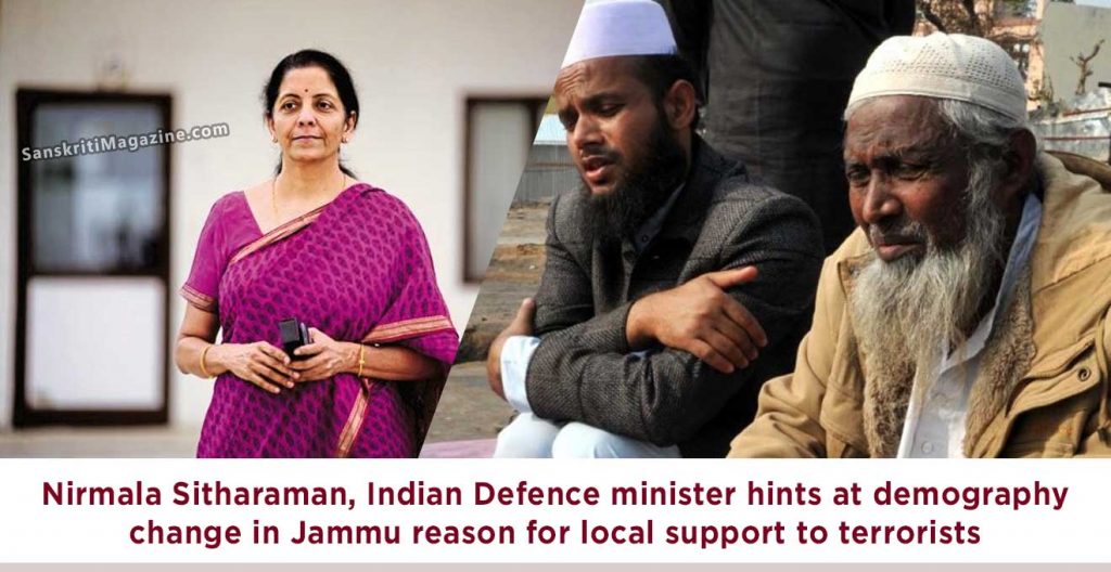 Nirmala-Sitharaman,-Indian-Defence-minister-hints-at-demography-change-in-Jammu-reason-for-local-support-to-terrorists
