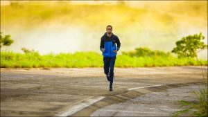 running reduce stress