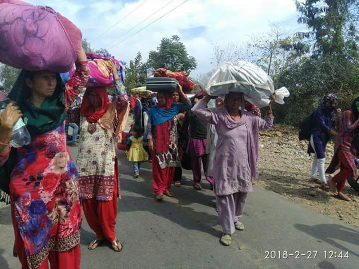 Hindu Residents Flee Jammu Village