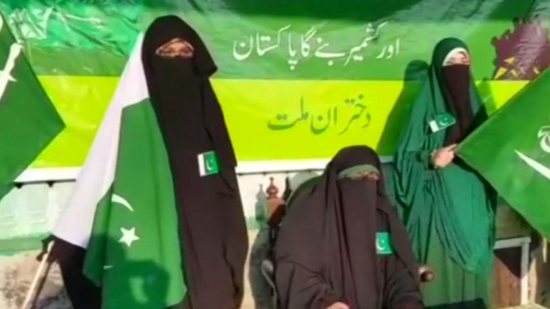 Asiya Andrabi celebrates Pakistan Day in Srinagar