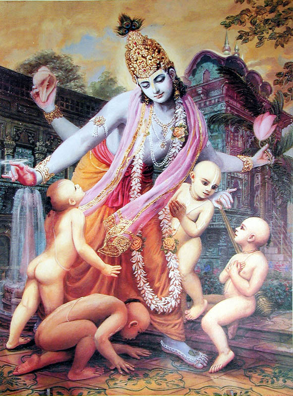 The Four Kumaras, Creation of Lord Brahma | Sanskriti - Hinduism and Indian  Culture Website
