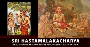 Sri-Hastamalakacharya----Head-of-Dwaraka-Monastery-appointed-by-Adi-Shankara