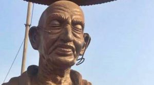 Gandhi statue vandalised