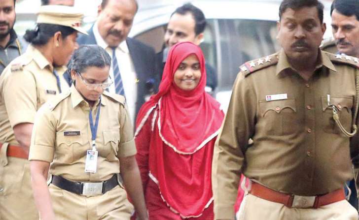 Hadiya free to live her life