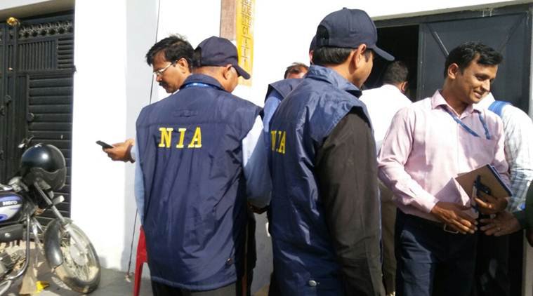 nia raids Srinagar Central jail