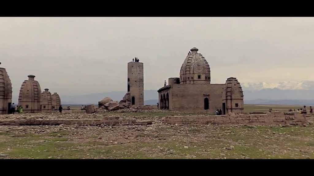 Lake submerged Bathu Temples of Himachal Pradesh