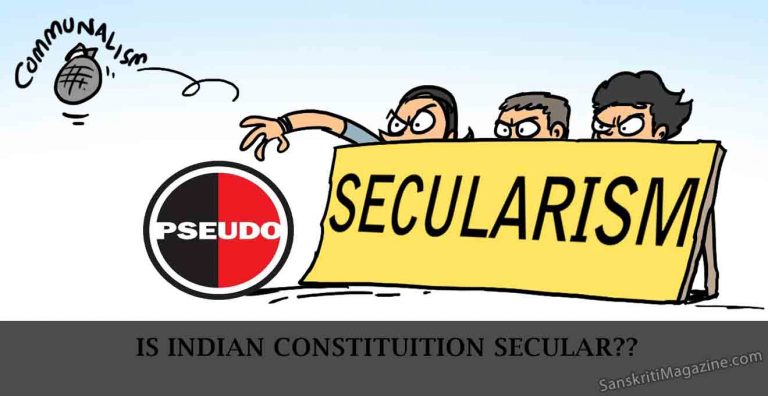 Is Indian Constituition Truly Secular Cover