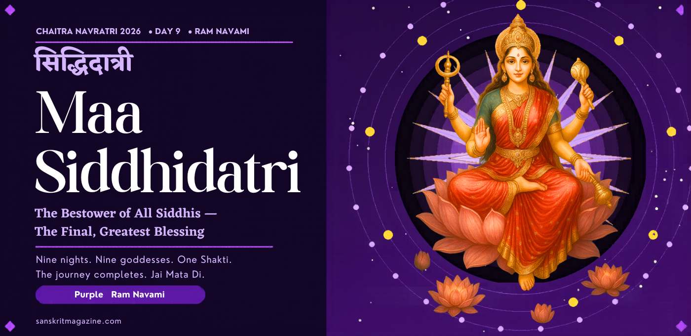 Maa Siddhidatri — Navratri Day 9, the bestower of all siddhis and divine blessings