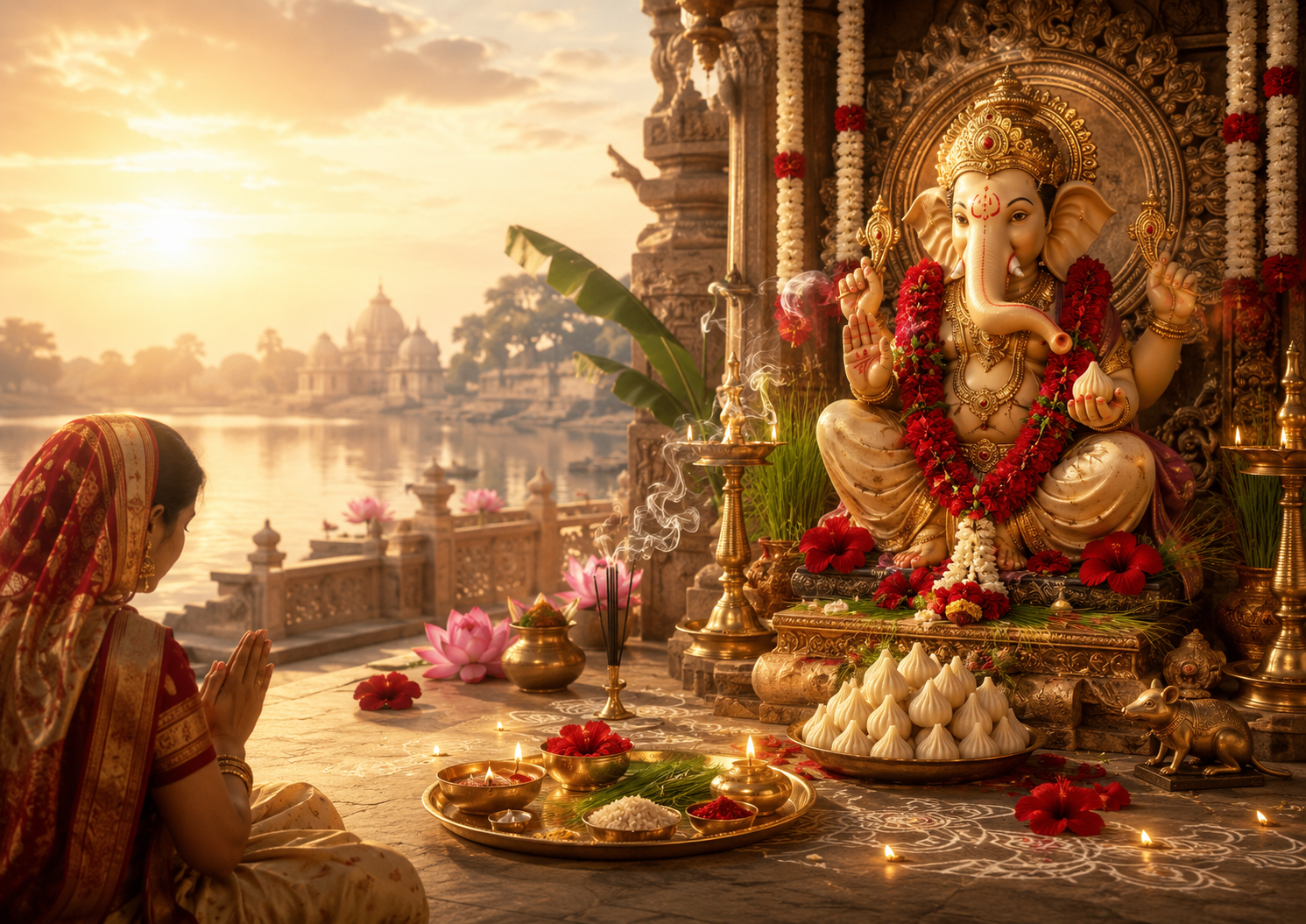 Varada Chaturthi 2026 — The Rare Ganesha Day of Purushottam Maas